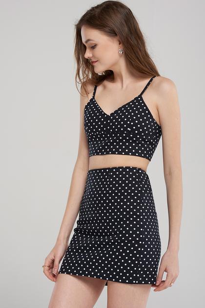 Frida Dotted Top Set