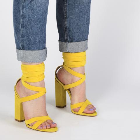 public desire yellow heels