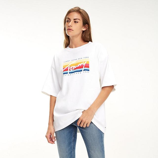 oversized t shirt tommy hilfiger