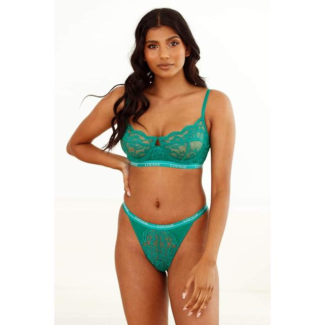 Blossom Balcony Bra - Emerald