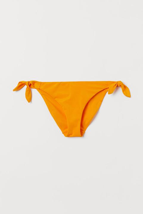 Bas De Maillot À Nouer - Orange