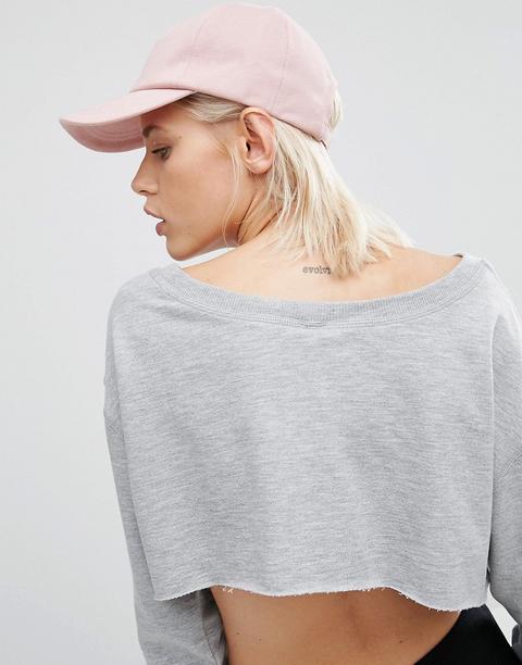 Asos - Cappellino New Fit Tinta Unita - Rosa