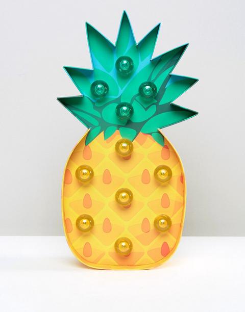 Lámpara Con Diseño De Piña De Sunnylife