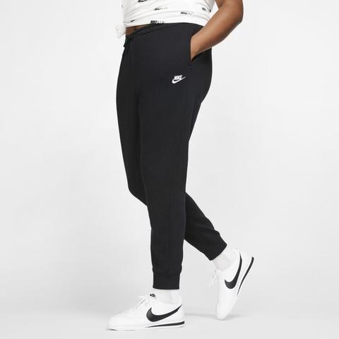 Nike Sportswear Essential Pantalón De Tejido Fleece - Mujer - Negro