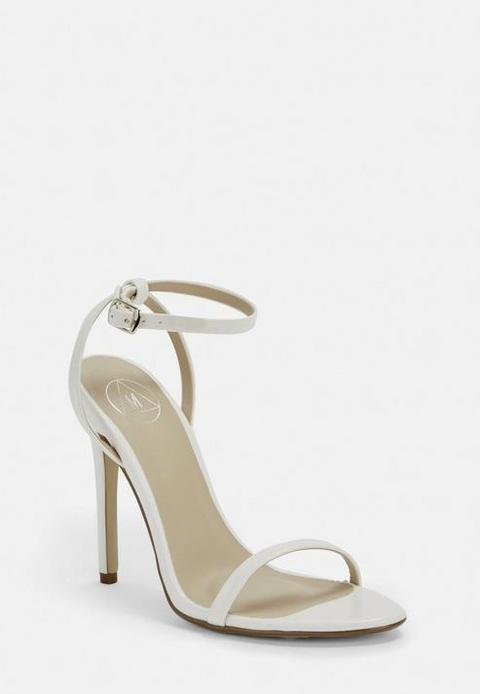 missguided white heels