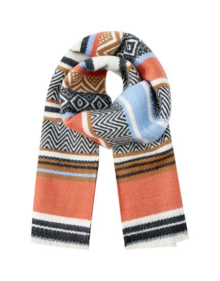 Bufanda Estampado Geométrico