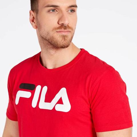 camiseta fila roja