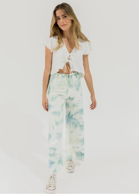 Jeans Culotte Tie Dye