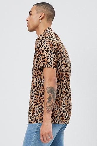 forever 21 leopard shirt