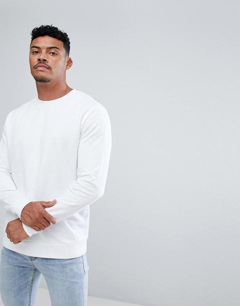 Sudadera Blanca De Asos