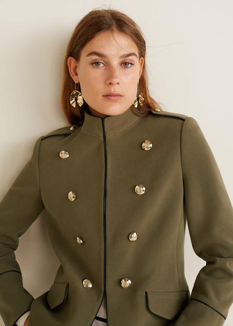 Chaqueta Estilo Militar