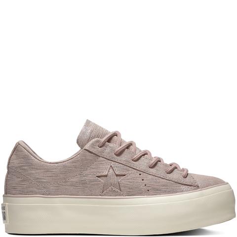converse suede platform