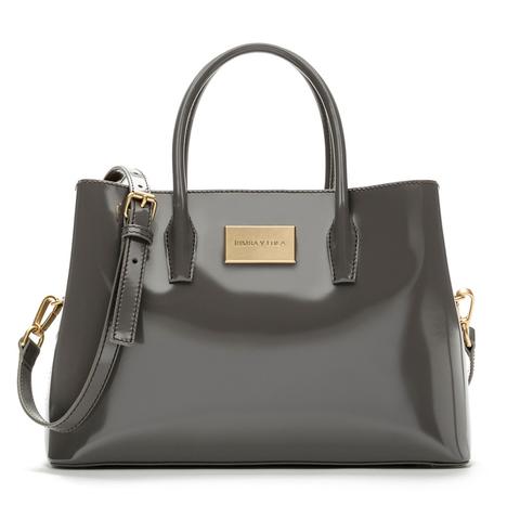 Bolso Tote Grande Gris