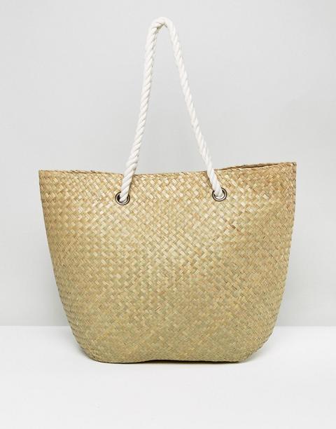 Bolso De Playa De Paja De South Beach