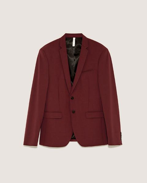 Blazer Traje Marsala