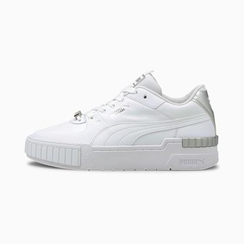 Zapatillas Cali Sport Metallic Para Mujer, Blanco, Talla 35.5 | Puma Mujeres