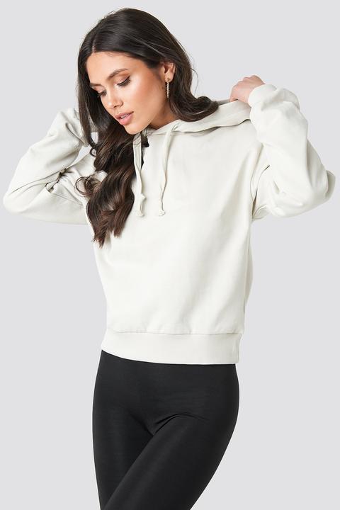 Na-kd Basic Basic Hoodie - Offwhite