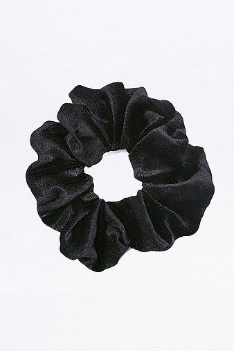 Velvet Scrunchie Hair Band - Womens One Size