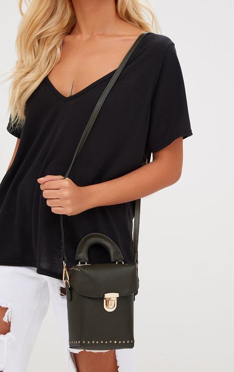 Olive Mini Handled Handbag