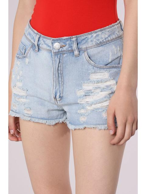 Shorts Denim Rotture