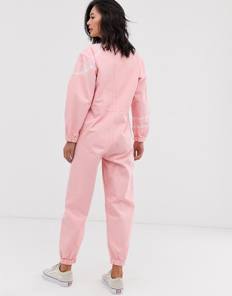 asos pink jumpsuit