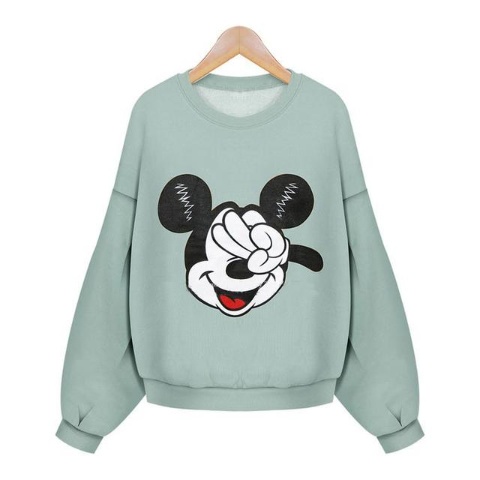 Mickey mouse crop on sale sweatshirt