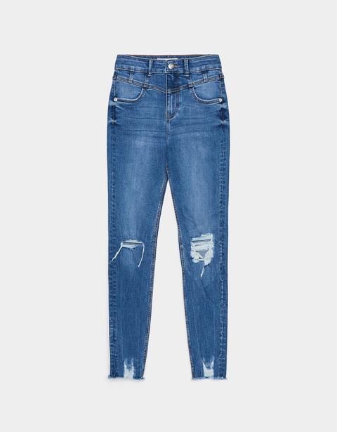 Jeans Skinny High Waist