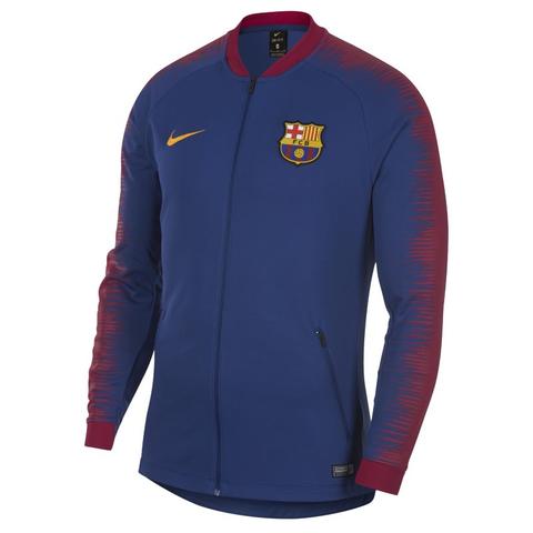 Fc Barcelona Anthem Chaqueta De Fútbol - Hombre - Azul