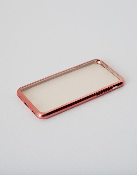Carcasa Iphone Borde Metalizado