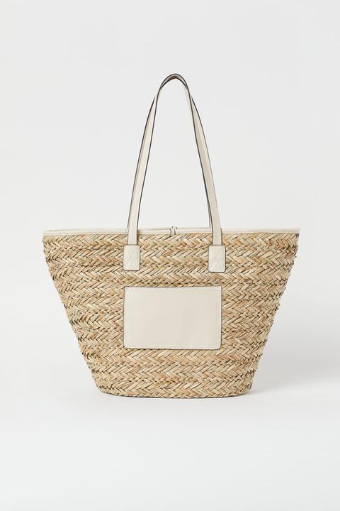 Sac En Paille - Beige