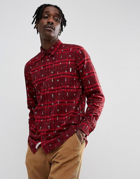 Carhartt Wip - Carlos Origin - Camicia - Rosso