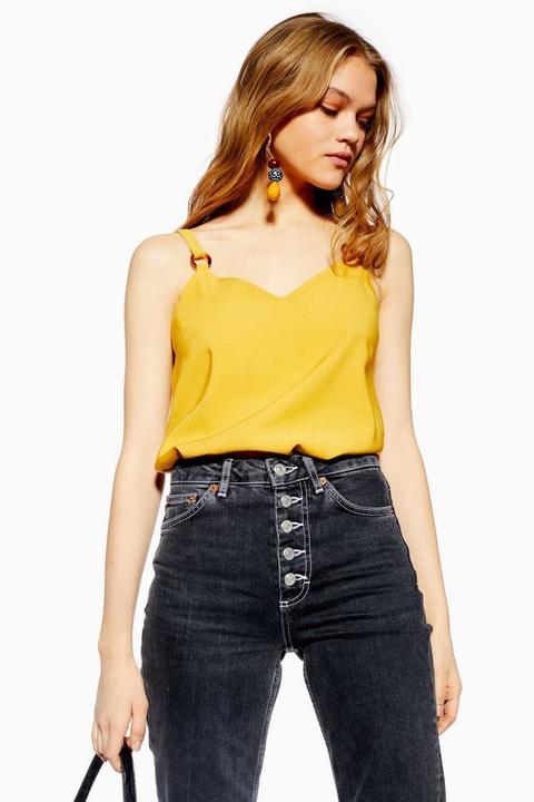 Mustard Ring Camisole Top