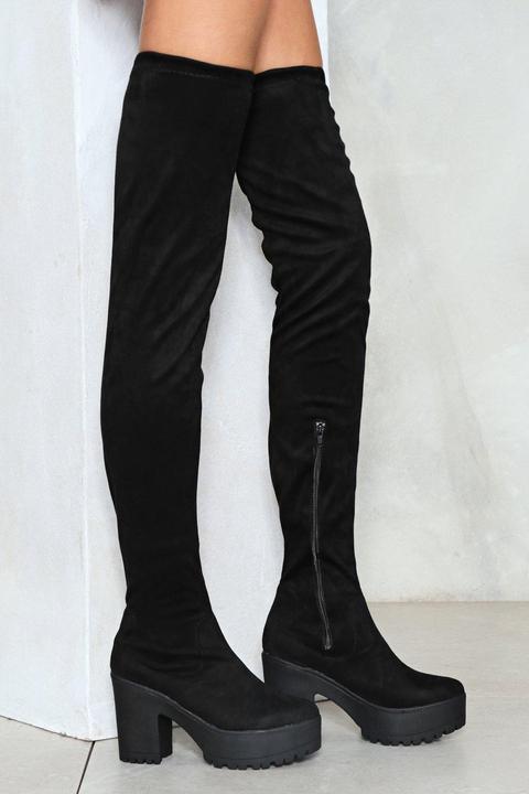 Live It Up Thigh-high Boot