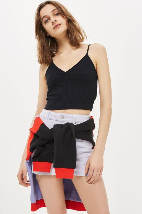 Tall Wrap Crop Top