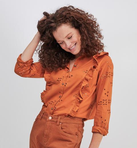 Chemisier En Broderie Anglaise