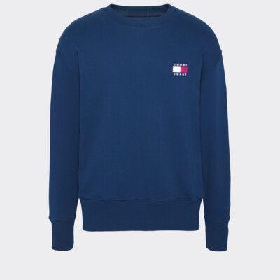 Sudadera Amplia Con Parche De Tommy