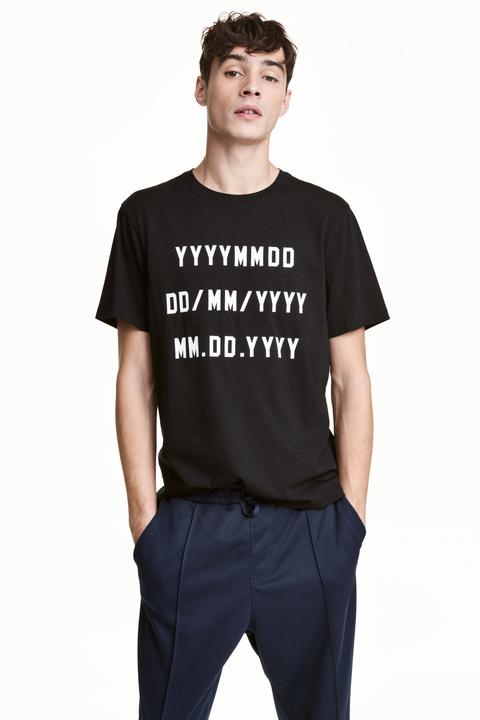 Camiseta Con Motivo Estampado
