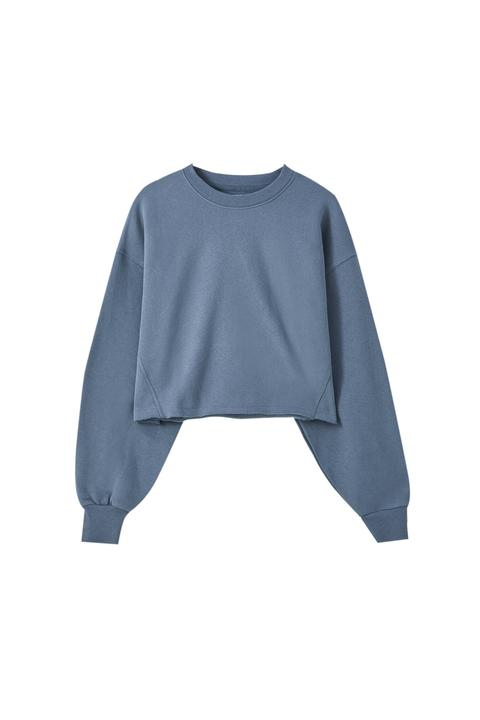 Sudadera Comfort Cropped