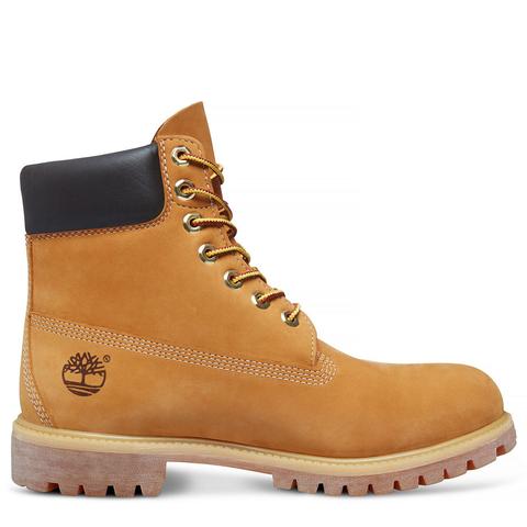 Timberland Premium 6 Inch Boot For Men In Yellow Yellow, Size 5.5