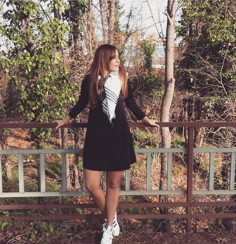 Vestido Corte Evasé Negro