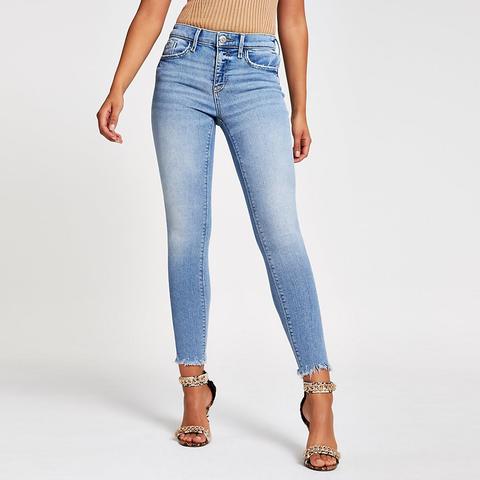 Light Blue Amelie Super Skinny Jeans