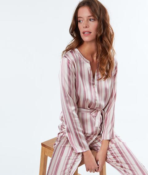 Camisa Pijama Satinada
