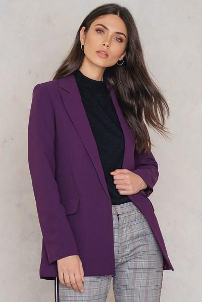 Trendyol Oversize Blazer - Purple