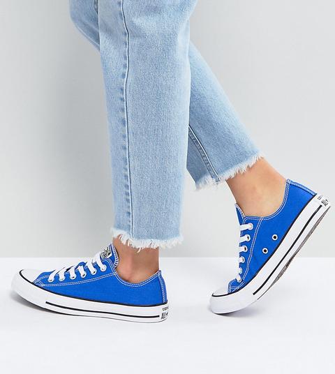 Converse - Chuck Taylor All Star Ox - Sneakers Blu Reale - Blu