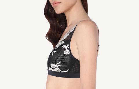 Reggiseno A Triangolo In Pizzo Pretty Flowers