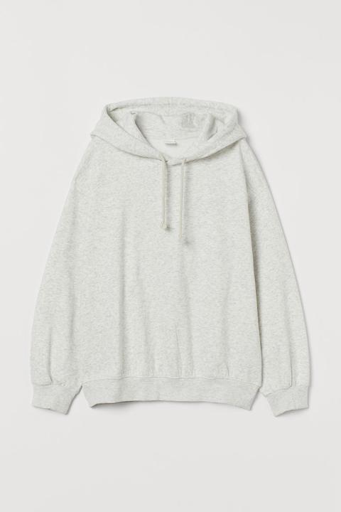 Sudadera En Mezcla De Algodón - Gris