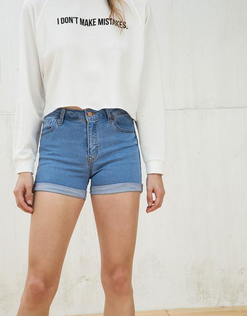 Shorts Denim Vuelta Bajo