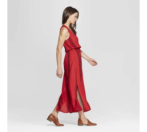 Women's Stripe Maxi Dress - Universal Thread™ Red