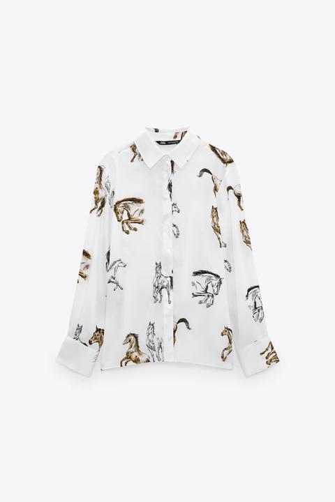 Camisa Estampada Animales