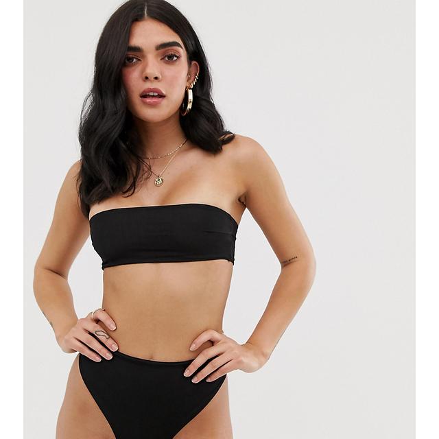 boohoo high leg swimsuit